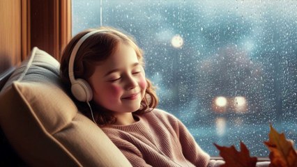 The soothing sound of rain is the music played by nature Deep Sleep, Stress Relief Anxiety, Meditate