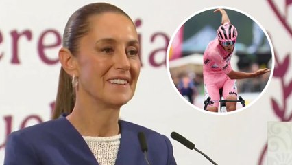 Claudia Sheinbaum manda felicitaciones a Isaac del Toro desde Palacio Nacional en "La Mañanera"