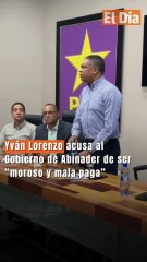 Yván Lorenzo acusa al Gobierno de Abinader de ser “moroso y mala paga”