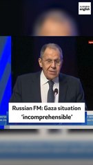 Russian FM: Gaza situation ‘incomprehensible’