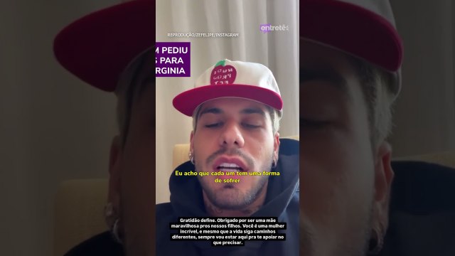 'Não foi ela que terminou esse casamento', diz Zé Felipe sobre Virginia