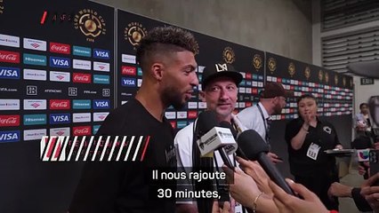 Bouanga aux anges après son but qui qualifie pour la CdM des clubs