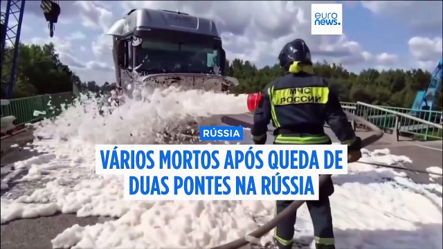 Acidente com comboios de passageiros e de mercadorias faz vários mortos na Rússia