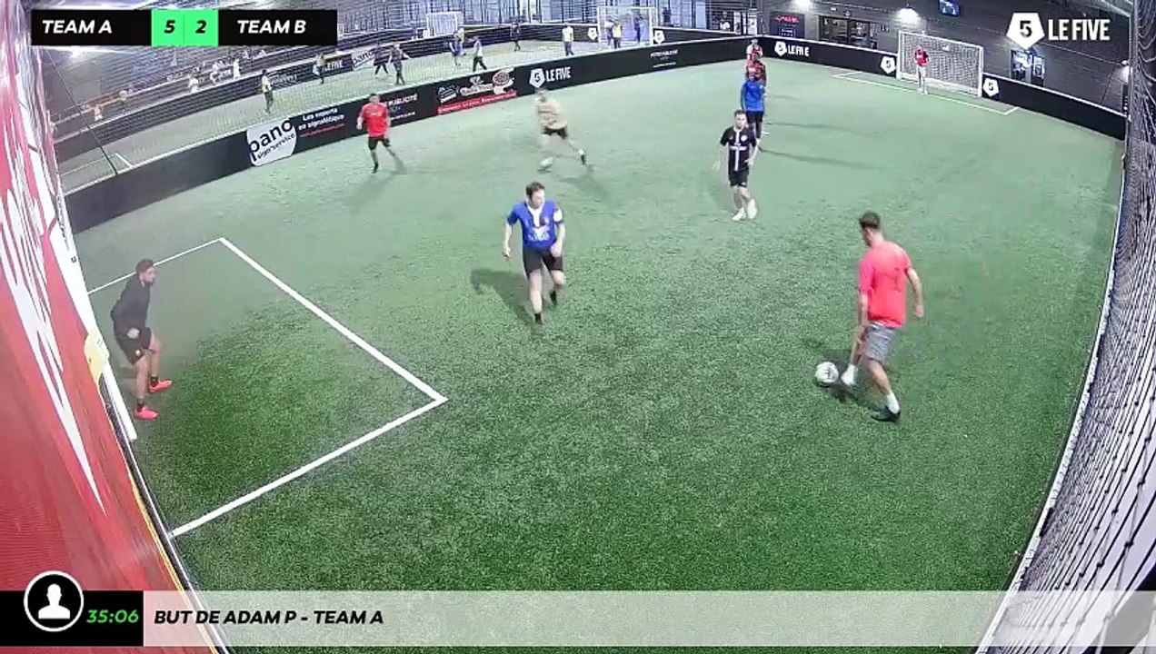 But de Adam P - Team A