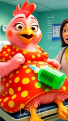 "The Feathered Emergency: A Hilarious Injection Mishap!"