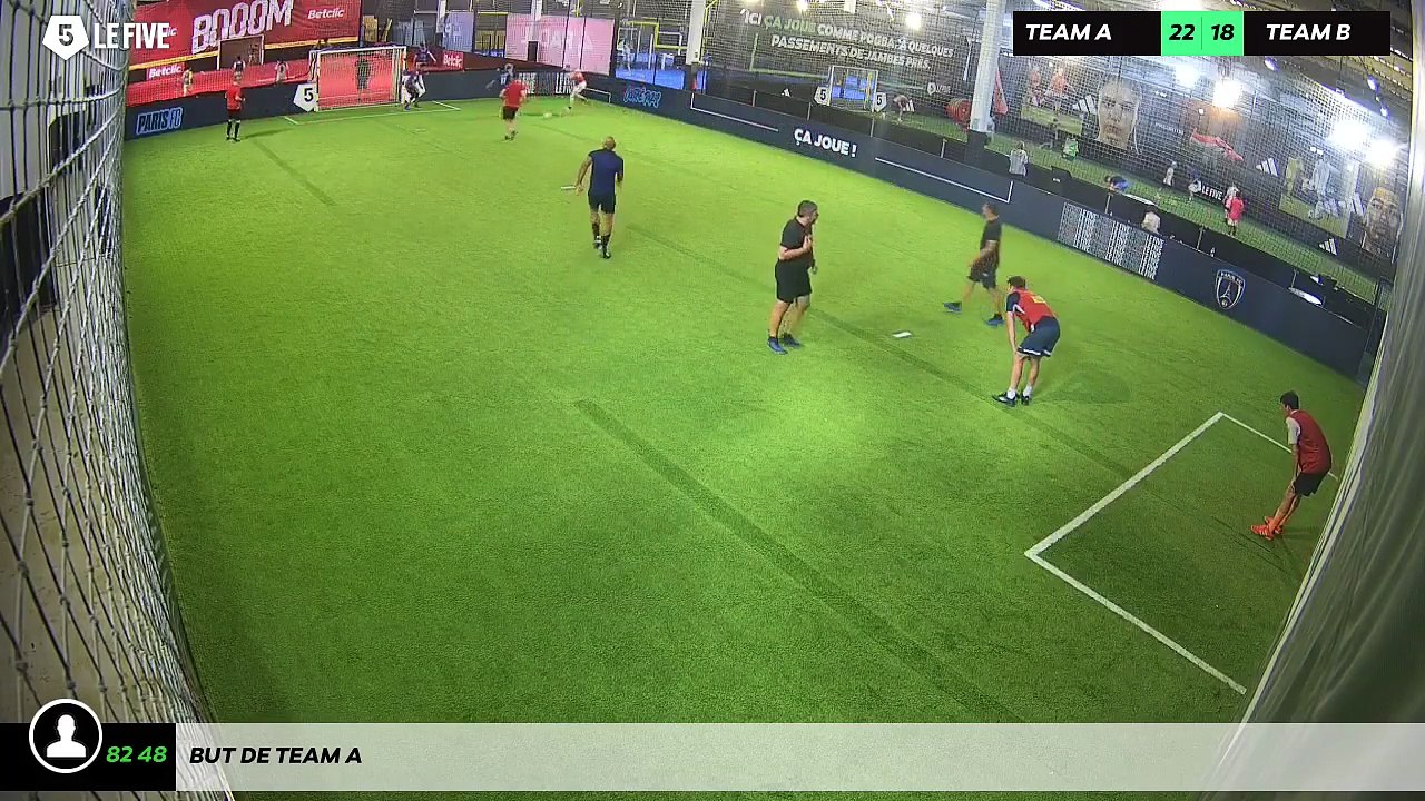 But de Team A