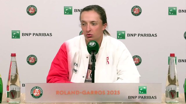 Roland-Garros 2025 - Iga Swiatek : Je m'attendais plutôt à perdre contre Elena Rybakina donc cette victoire signifie beaucoup