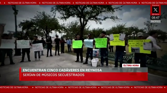 Hallan cinco cadáveres en Reynosa; podrían ser músicos secuestrados de Grupo Fugitivo