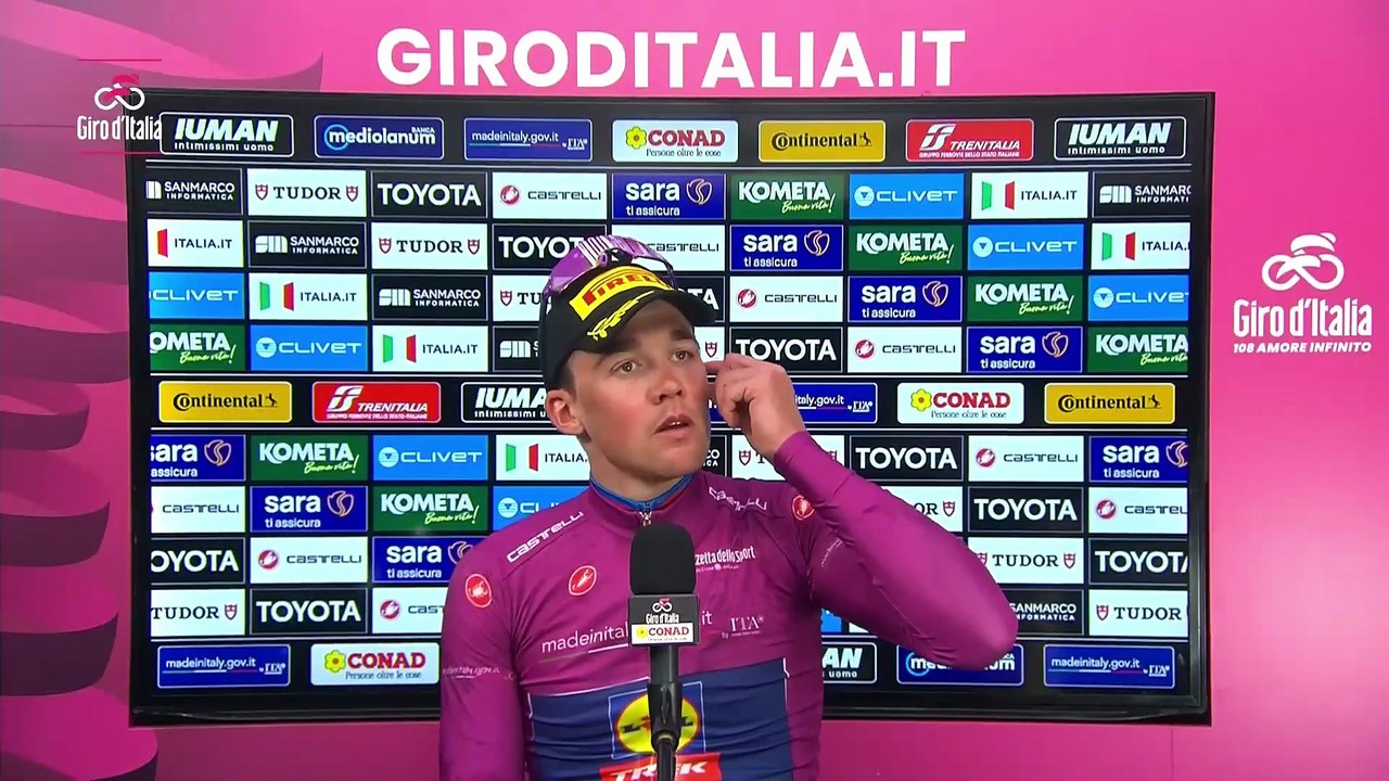 Cycling - Giro d'Italia 2025 - Mads Pedersen : "It didn't go in our way today, but it's also cycling..."