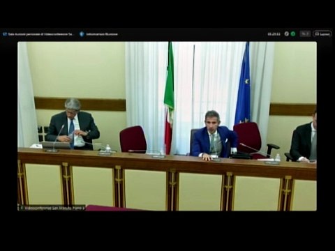 Roma -​ ​Emergenza covid, audizione Brosco, Agenzia dogane (29.05.25)