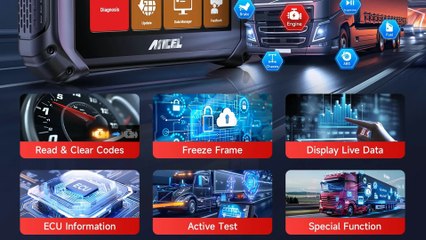 ANCEL V5 HD Heavy Duty Truck Diagnostic Tools