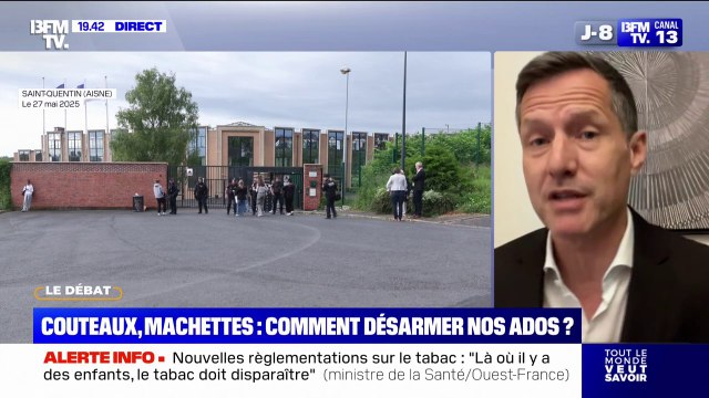 Armes blanches chez les mineurs: Il faut que l'on sanctionne les parents , assure le maire LR de Valence (Drôme)