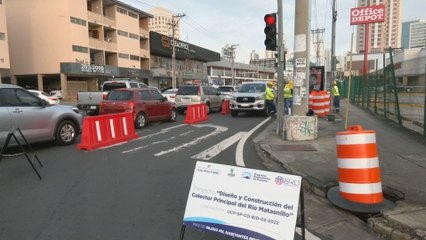 Anuncian cierres parciales en calles de Obarrio y la Vía Brasil