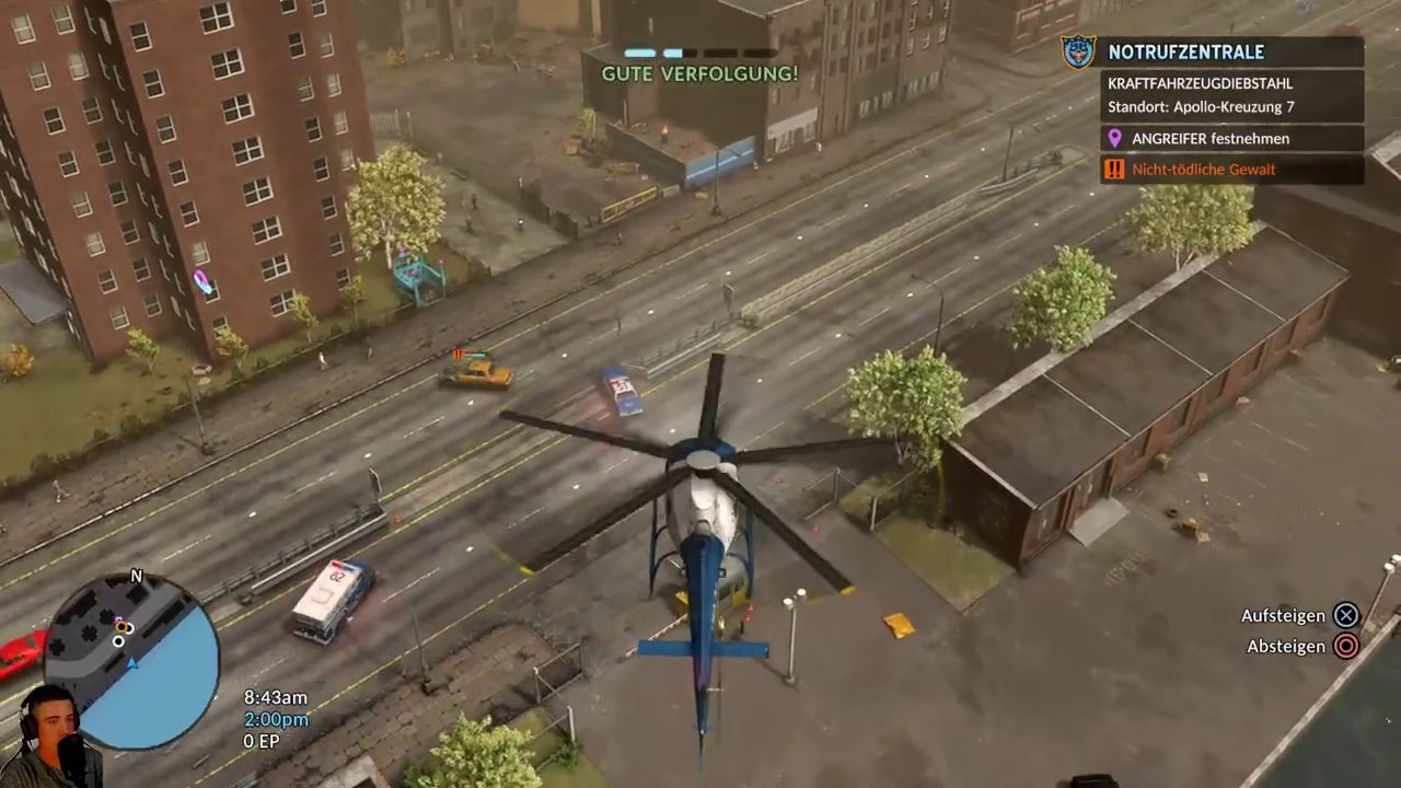 Helikopter Streife ist die Kaffee Tour der Cops The Precinct Part 13
