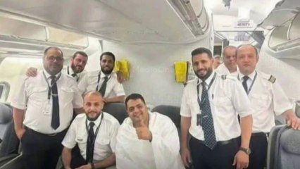 വിമാനം തിരിച്ചിറക്കിയ സംഭവം: ലിബിയയിലെ ആമിറിന്റെ ഹജ്ജ് യാത്ര വൈറൽ