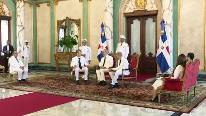 Embajadores presentan cartas credenciales a Abinader; Haití dice presente 