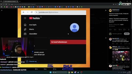 Eray, Jahrein'in YouTube kanalının Türkiye'ye erişime kapatılması hakkında konuştu.