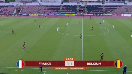 Le replay de France - Belgique (MT2) - Foot - Euro U17