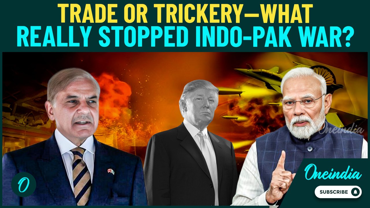 Trump Officials Claim Trade Deal Ended India-Pak Conflict, India Denies Trade Deal Theory