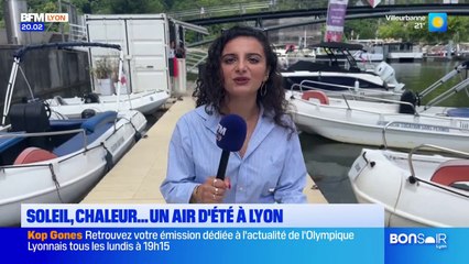 Lyon: un air d'été à Lyon avec la vague de chaleur