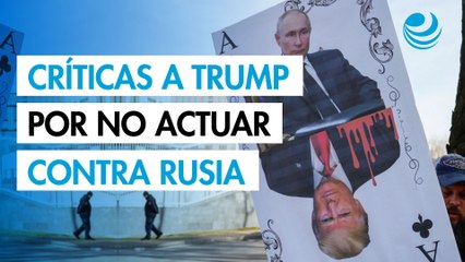 La presión aumenta sobre un Trump reticente a imponer sanciones a Rusia