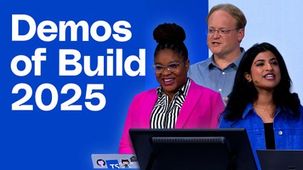 All the demos of Microsoft Build event 2025