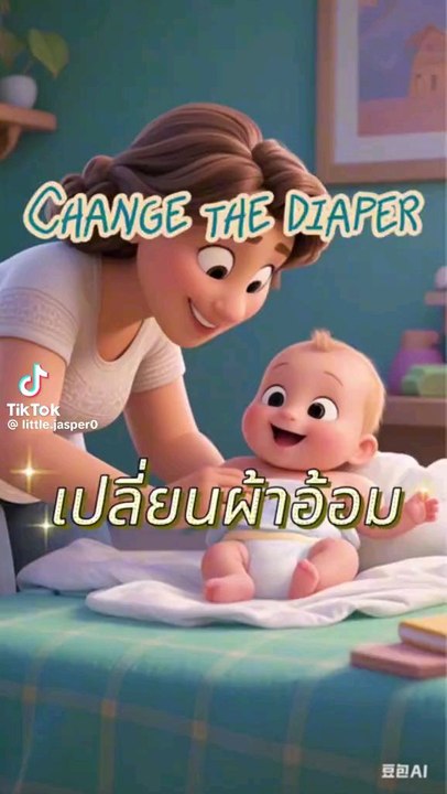 change the diaper