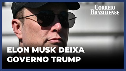 Elon Musk deixa governo Trump: "Tempo programado"