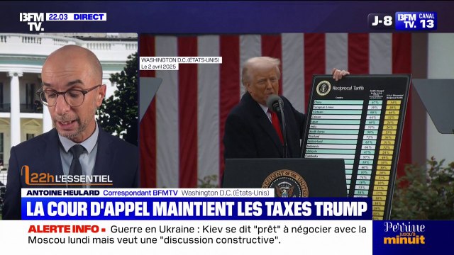États-Unis: la cour d'appel maintient les droits de douanes imposés par Donald Trump en attendant de juger le fond
