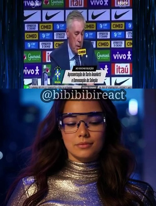 ancelotti assume a seleção brasileira #fama #brasil #famoso #react
