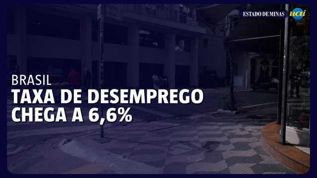Taxa de desemprego chega a 6,6% de fevereiro a abril no Brasil