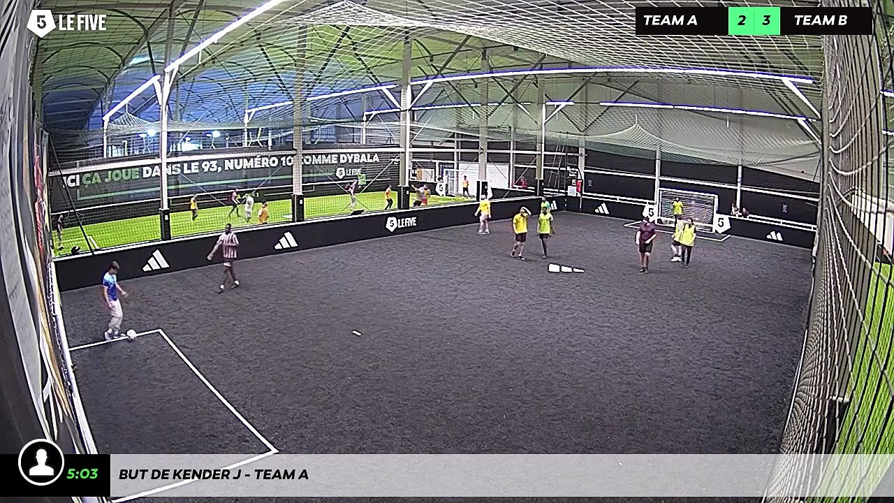 But de Kender J - Team A