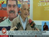 Más de 5 millones de venezolanos han sido capacitados en materia de planificación popular