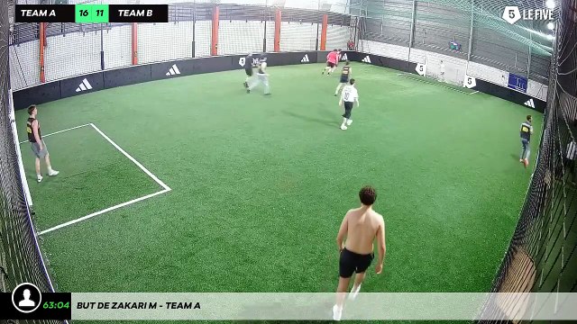 But de Zakari M - Team A