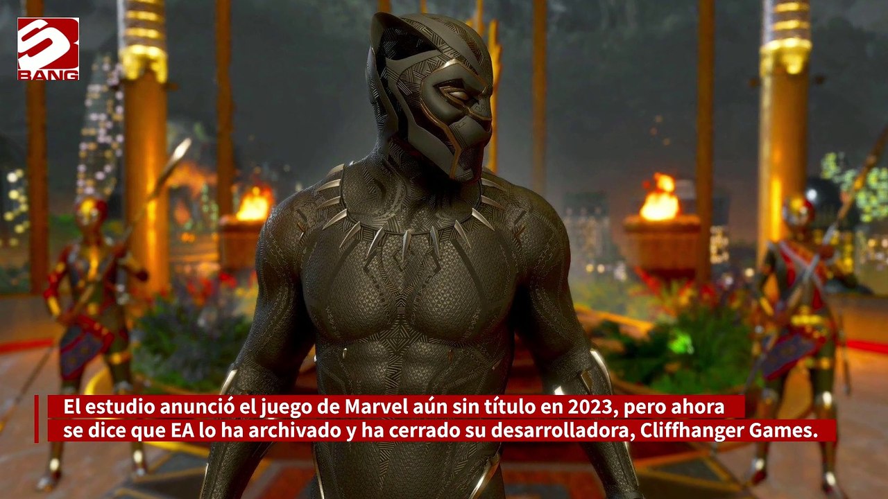 Juego de Black Panther fue cancelado por EA y su desarrolladora, Cliffhanger Games, cerró
