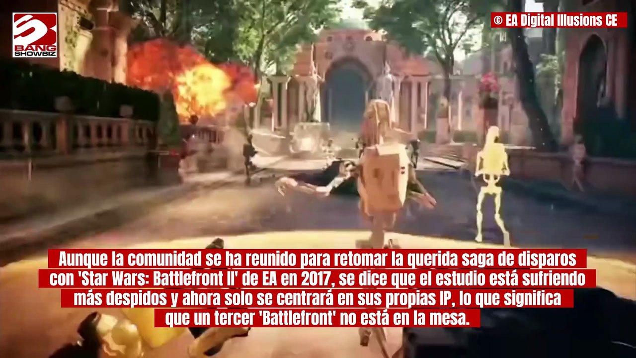 La esperanza de Star Wars: Battlefront II se desvanece: la secuela 'no se desarrollará con EA'