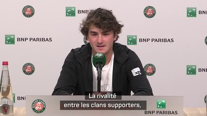 Roland-Garros - Fonseca sur le public parisien : "Je viens du Brésil, vous savez..."