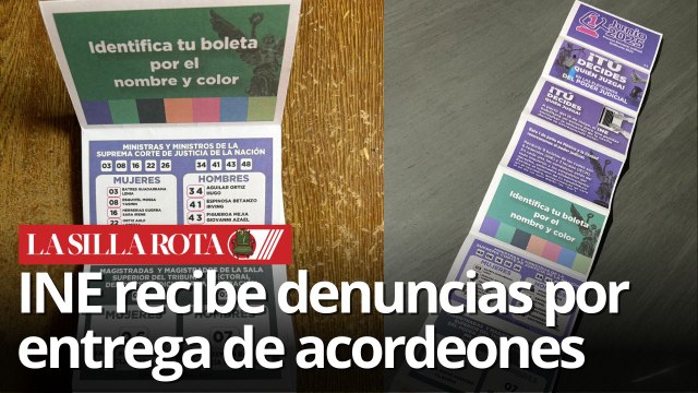 INE investiga quejas por “acordeones” en elección judicial