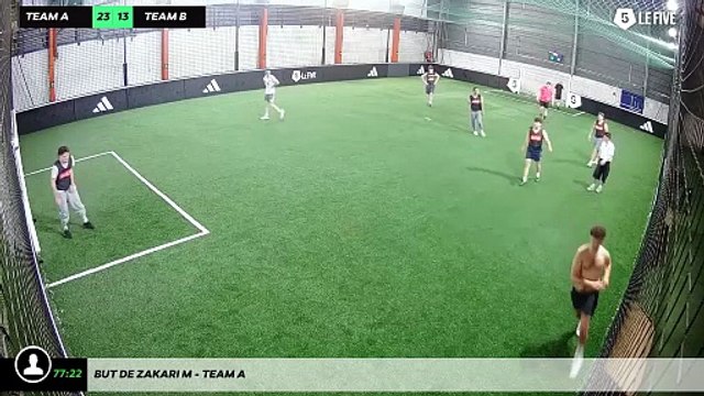 But de Zakari M - Team A