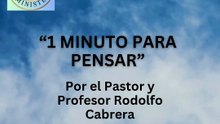 167-7. La gran oportunidad del rey Agripa-1 Minuto para pensar