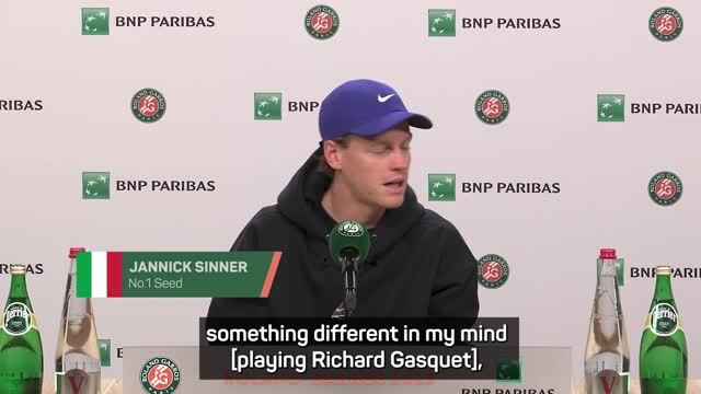 He played in the best era ever in tennis - Sinner praises Gasquet