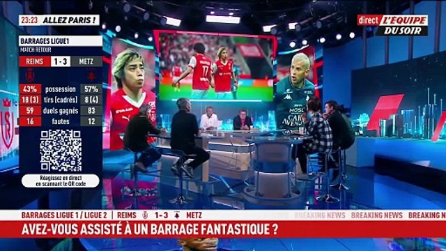 Après la victoire de Metz à Reims, c'est la troisième fois consécutive que le club obtient sa montée en Ligue 1 - Foot - Barrage L1/L2