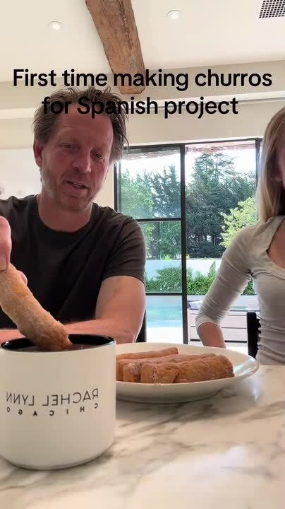 Churro Pops Open As Man Takes Bite