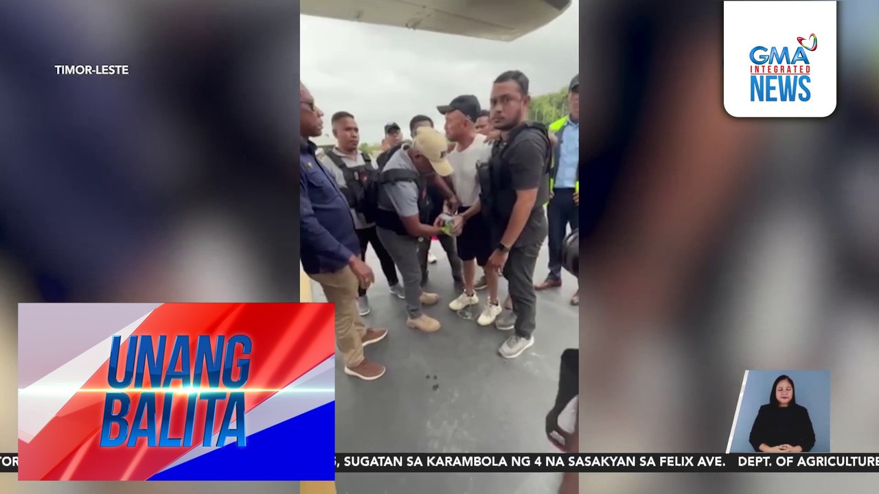 Ex-Rep. Teves, Jr., sinabing puwersahan ang pag-aresto sa kaniya sa Timor-Leste | Unang Balita