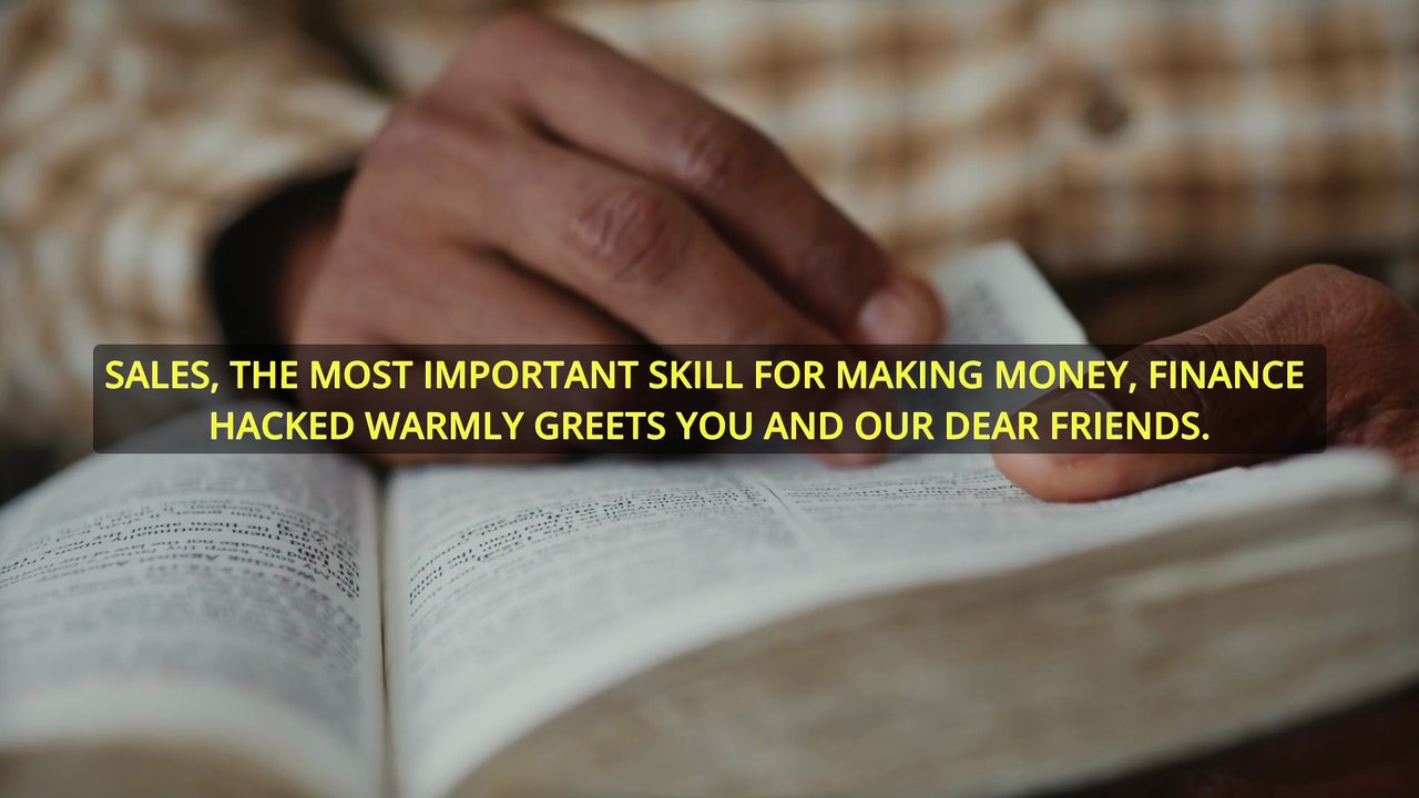 How to Get Rich from Zero: Master the Art of Sales | Finance Hacked
