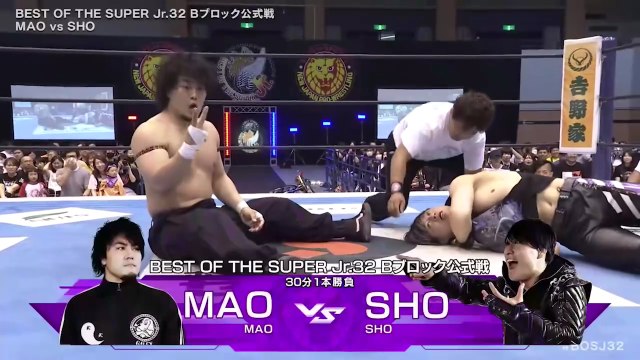 SHO vs. MAO - Best Of The Super Junior 32 Block B Match: NJPW Best Of The Super Junior 32 Day 12 (5/29/2025)