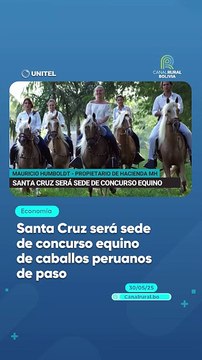 Santa Cruz será sede de concurso equino de caballos peruanos de paso