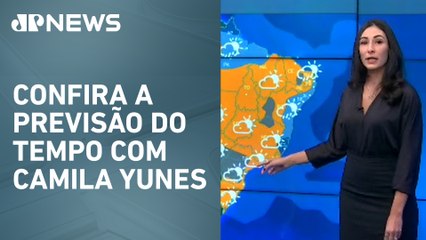 Massa polar provoca neve em áreas da região Sul do Brasil