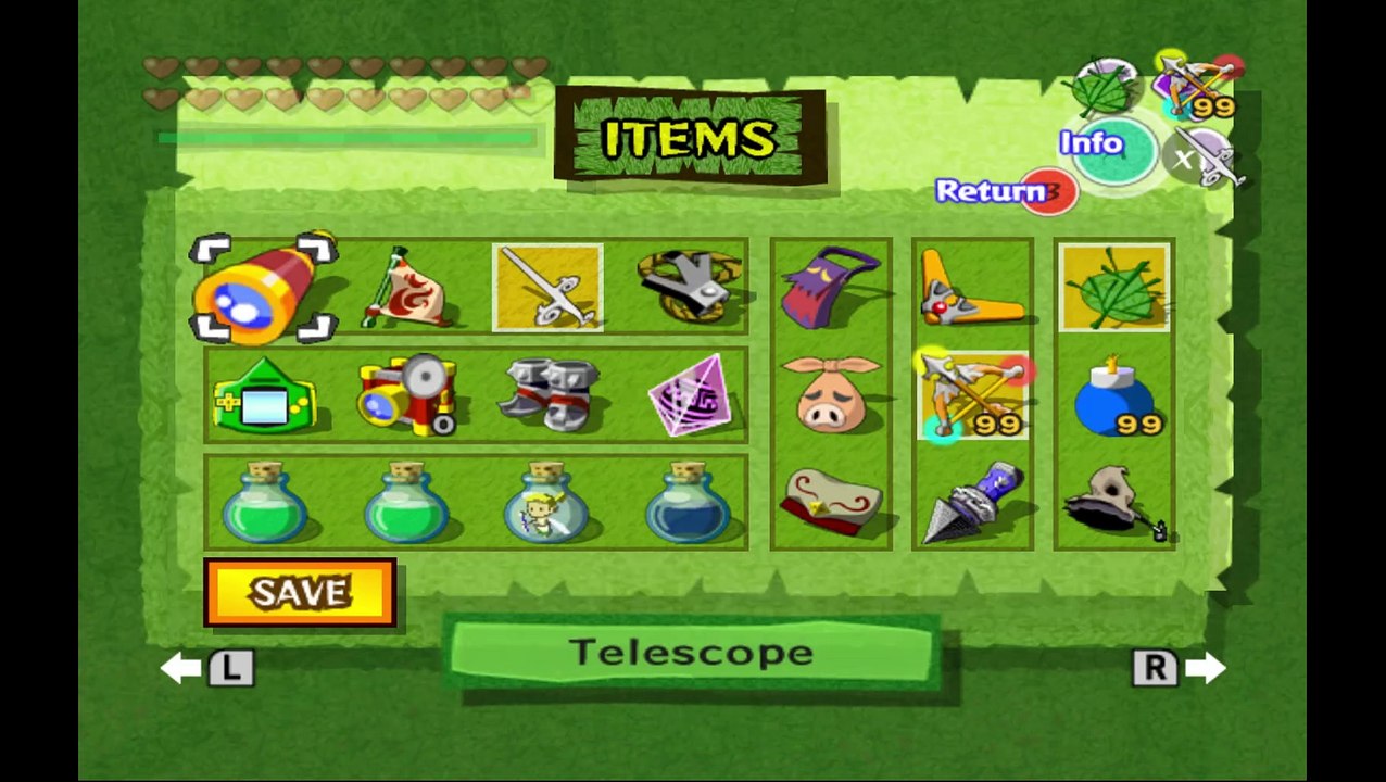 Wind Waker. Testing Prerelease GanonC room 0 area in Final USA game P3