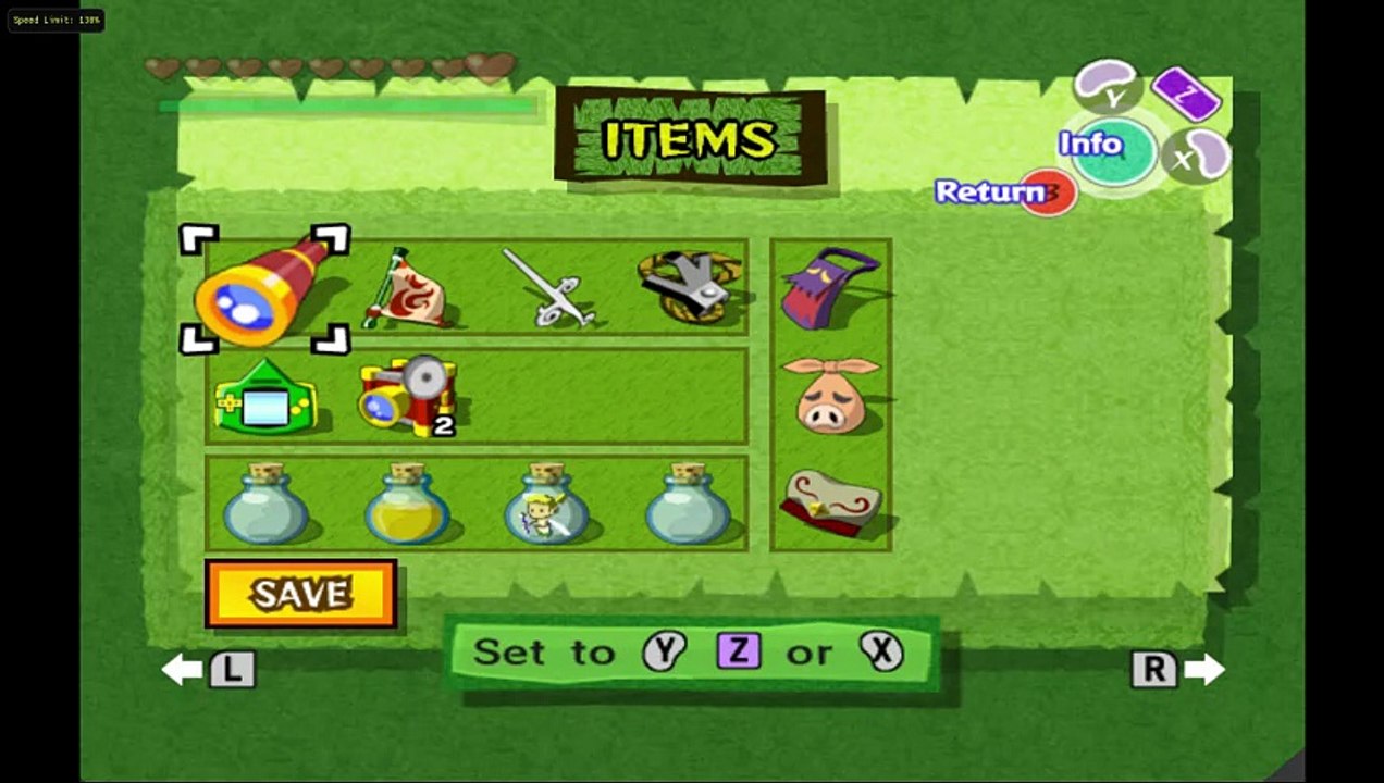 Wind Waker. Rotating Most of the Boss doors to open them test P3